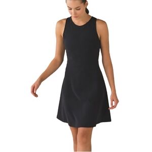 LULULEMON & Go 'Til Dawn' Dress Black Like New - Size US XS